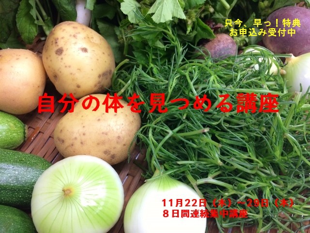 自分の体を見つめる講座